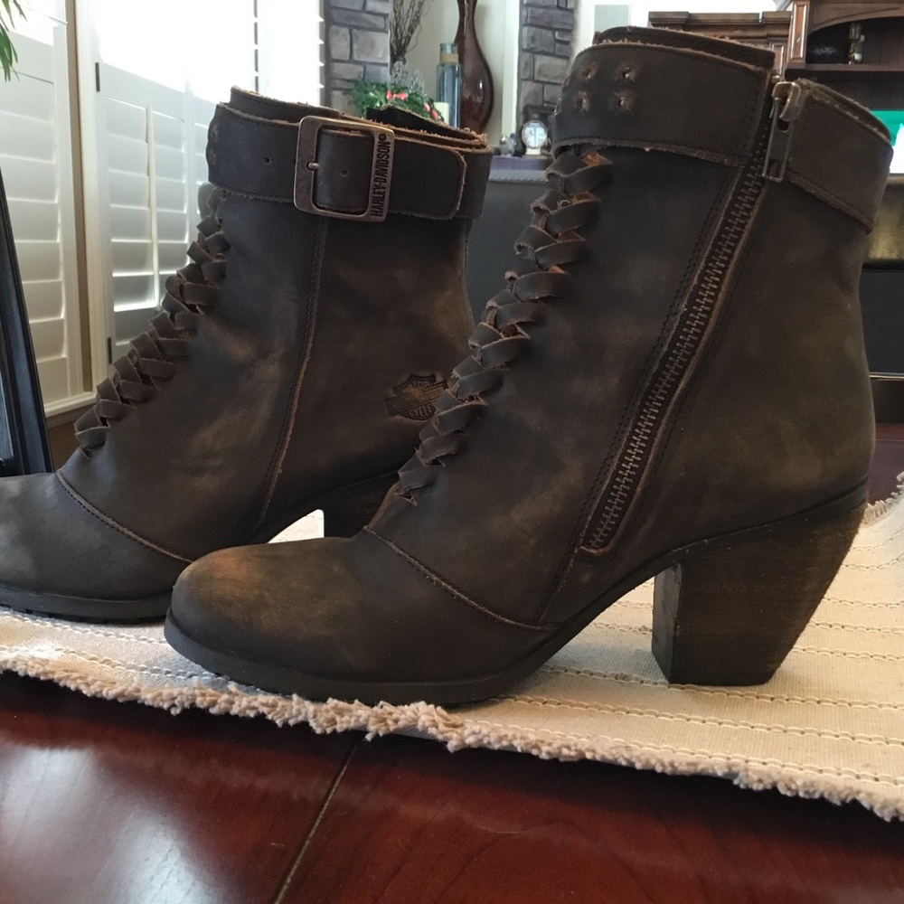 Haley-Davidson Women’s Calvin’s Vintage Bootie, size 9m